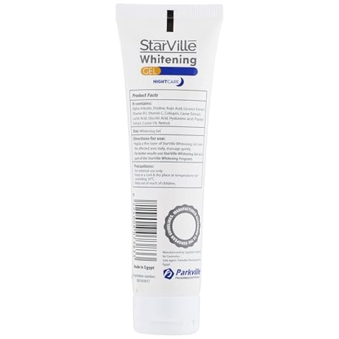 Starville whitening Gel & Starville Acne Cream 60gm - Image 3