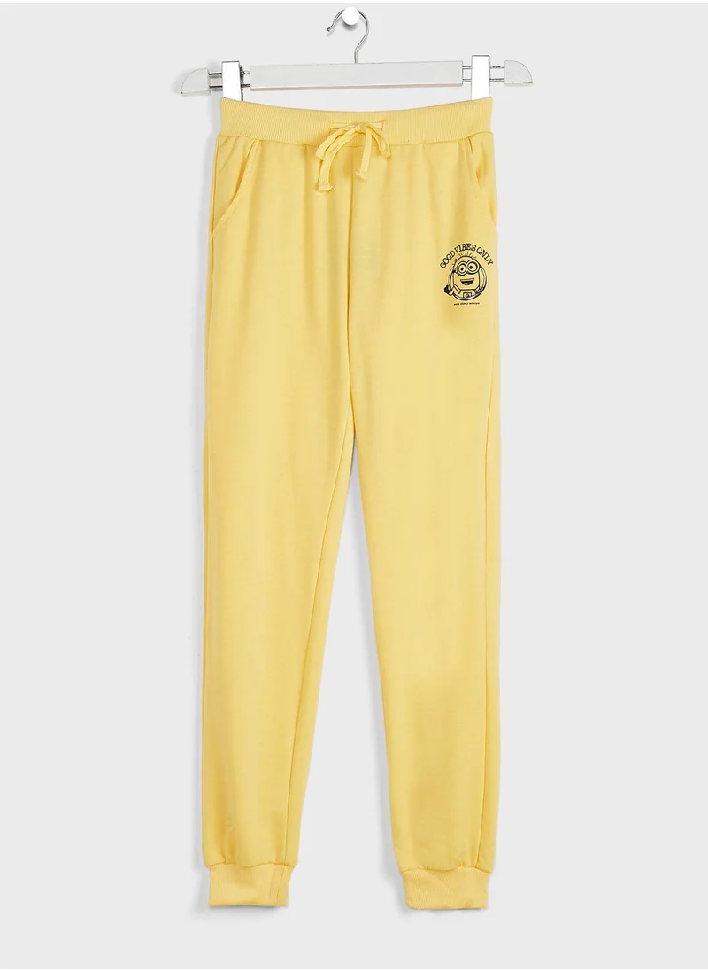 UNIVERSAL Youth Minions Sweatpants