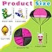 Dokeawo Easter Basket Stuffers Essentials for Teens Kids Easter Egg Fillers 4Pcs Prefilled Easter Eggs with Parachute Toys for Girls Boys Egg Hunt Prizes Party Favors Classroom Treasure Box Prizes Gifts - Image 4