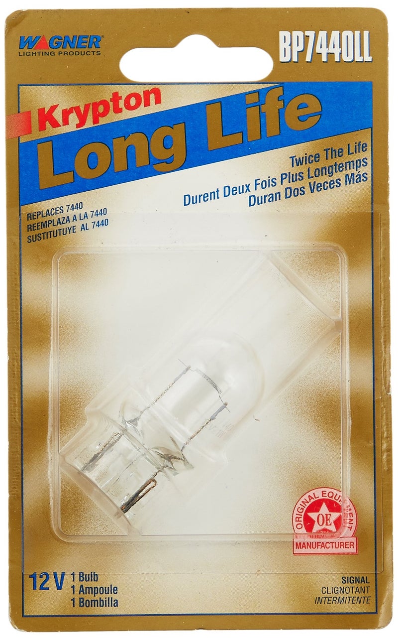 Wagner Lighting BP7440LL Long Life Multi-Purpose Light Bulb Card of 1 - Image 2