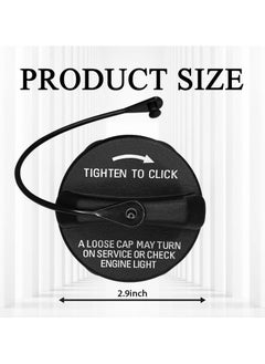 SYOSI 10591D Locking Fuel Gas Cap For Diesel Trucks Fuel Tank Fit for Chevrolet Dodge Ford GMC Etc Car Fuel Cap  - Image 2