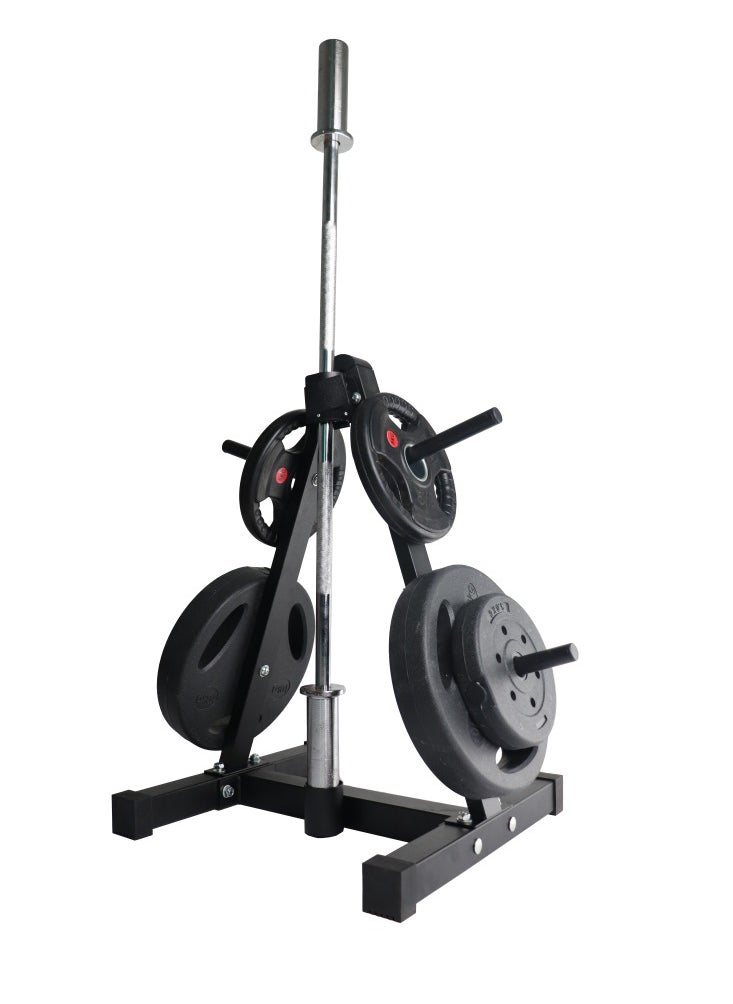 Generic Olympic Weight Plates Rack Max Load 140 Kg  - Image 2