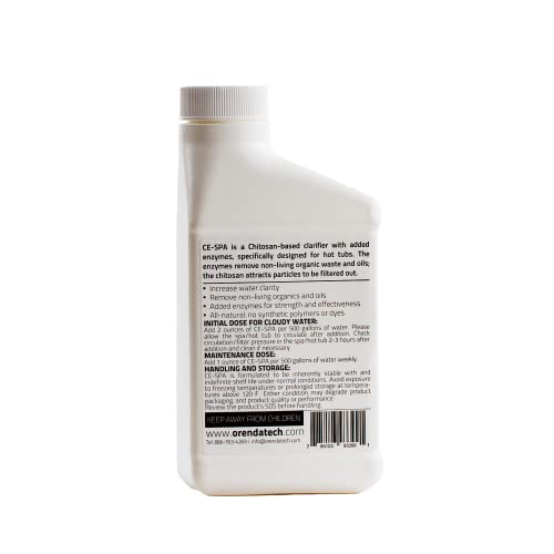 Orenda Technologies CE-SPA: Spa Chitosan Clarifier and Enzymes 8oz - Image 3
