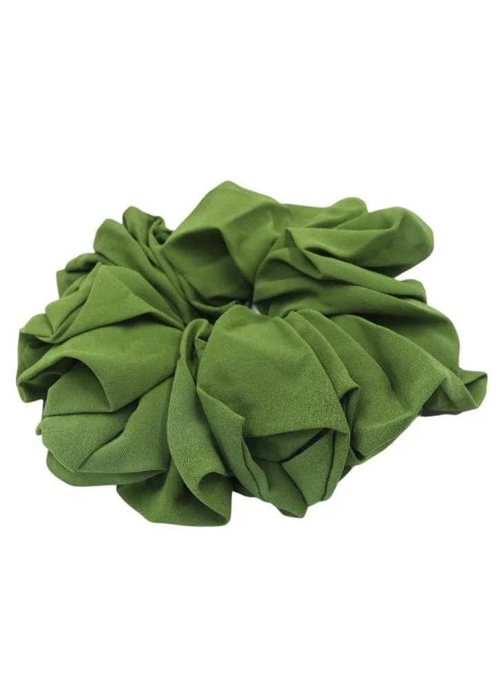 دىدانيالا D'Daniela - Elastic Volumizing Hijab Scrunchie Tie Bun - Green