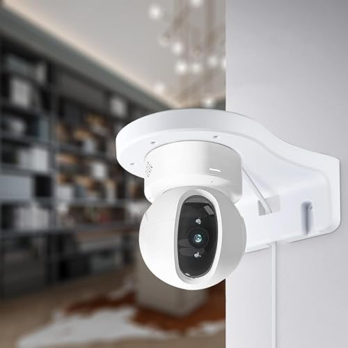 JK Vision PVC Indoor & Outdoor Wall Mount L-Type Mounting Bracket Specially Designed to be Compatible with EZVIZ C6 Series & C4 Series Smart CCTV Security Cameras. - Image 2