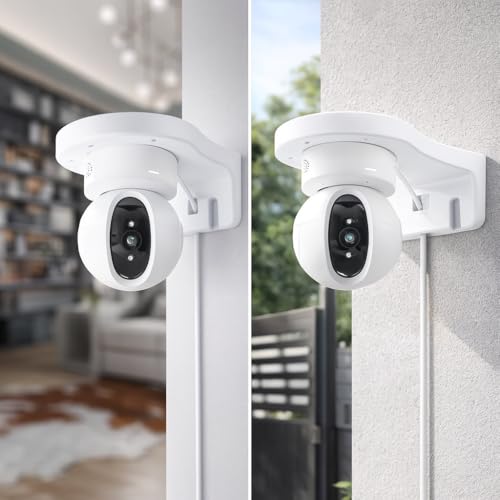 JK Vision PVC Indoor & Outdoor Wall Mount L-Type Mounting Bracket Specially Designed to be Compatible with EZVIZ C6 Series & C4 Series Smart CCTV Security Cameras. - Image 3
