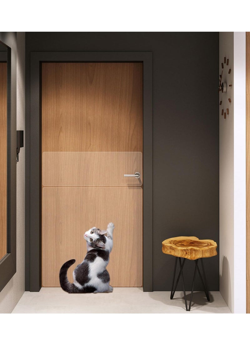 SYOSI 2Pcs Thicken Anti Cat Scratch Furniture Protector Scratch Deterrent Tape for Furniture Single Sided Sticky Couch cat Scratch Protector Couch Corner Protectors for Cats Cat Repellent Tape 118"x8" - Image 5