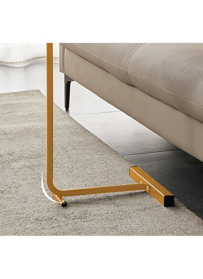 XiuWoo - Sturdy Nordic Style Coffee Table Sofa Side Table End Table For Living Room 45*30*60cm - Image 1