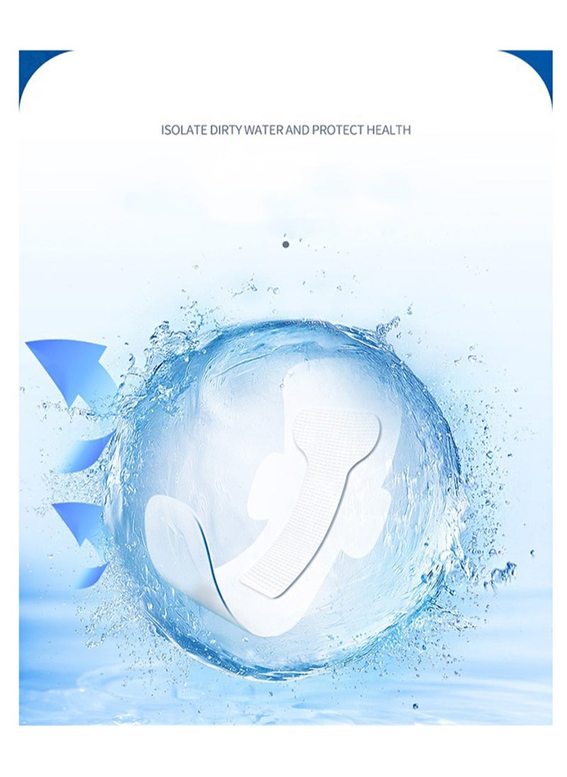 Aikanbo 2Pcs Swimming Worry-free Waterproof Sticker，Water Park Female's Waterproof Protective Stickers Special Non-Stick Hair Private Parts Anti-Infection Protection Skin Bath Stickers  - Image 4