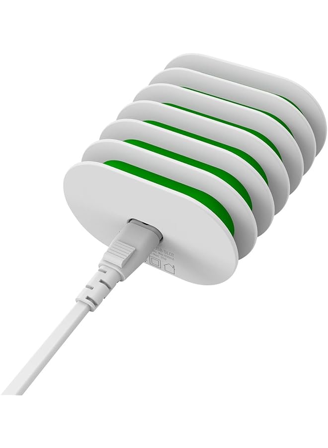 لدنيو موزع شاحن سطح مكتب عالمي بستة منافذ - Image 4