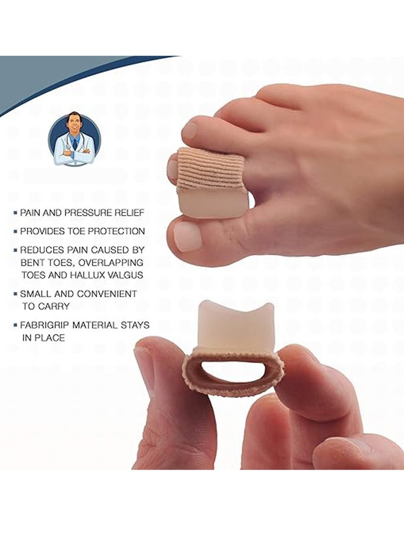 Dr.Koyama 4 Bunions Orthosis Relief Pads Bunion Toe Separator Spacers Gel Hair Straightener Bunions Splints Night Protection Cuffs for Bunions Foot Pain Relief for Bunions for Men and Women Bunions Foot Pain Relief for Bunions Valgus, Big Toe Joints, Hammer Toes, Gift Pair of Gel Pads to protect Bunions Toe Straighteners  - Image 3