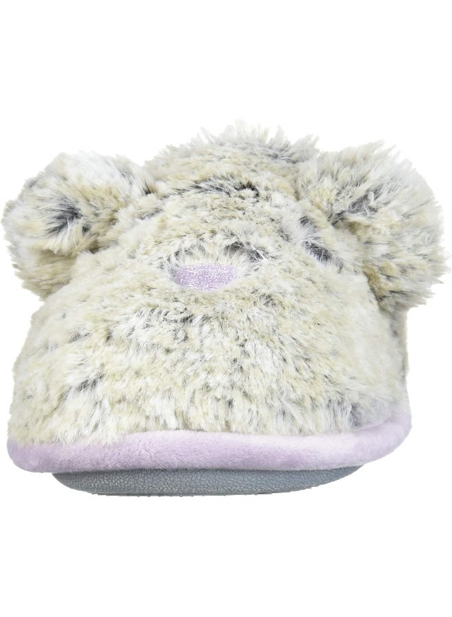 Dearfoams Dearfoams Kids Toddlers Fuzzy Critter Clog Slipper - Image 2
