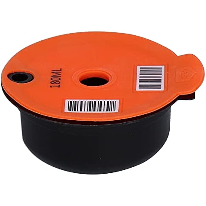 rayihni Reusable Coffee Capsule Stainless Steel Mesh Filter 180Ml Orange - Image 3