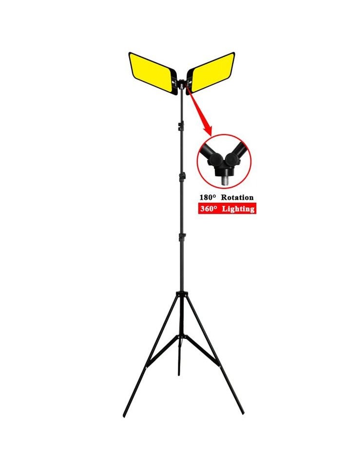 TBS DESIGN Camping Light BVT 03 W Double Plate Lamps Extreme Bright Light Latest Model Sanara  - Image 5