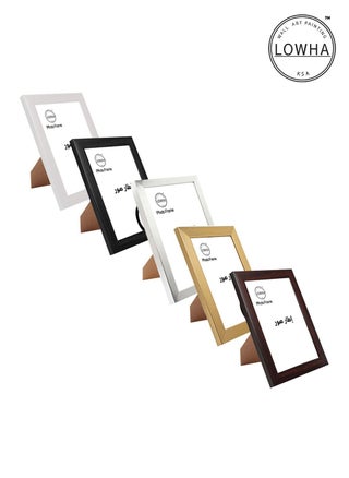 Set of 5 Wall or Tabletop Stand Photo Frames in 5 Different Colors with Horizontal and Vertical Formats - pzsku/ZD67D6B3E875AA66C68F3Z/45/_/1676539163/143f7d05-e086-4300-8405-5e9ab13209f1