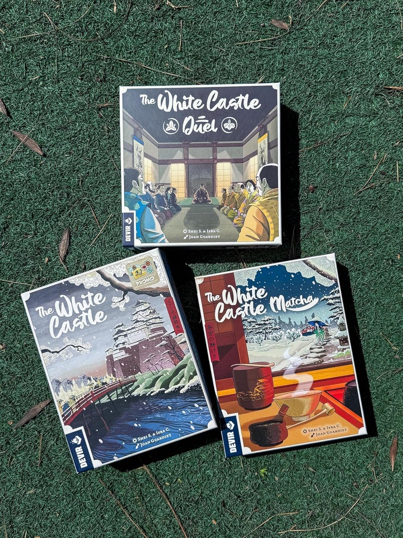 Devir - The White Castle: Duel Board Game, Two Player Strategy Euro Game Set in Feudal Japan for Adults & Teens, Age +10, 2 Players, 30 Playtime, Multi-Language - Image 5