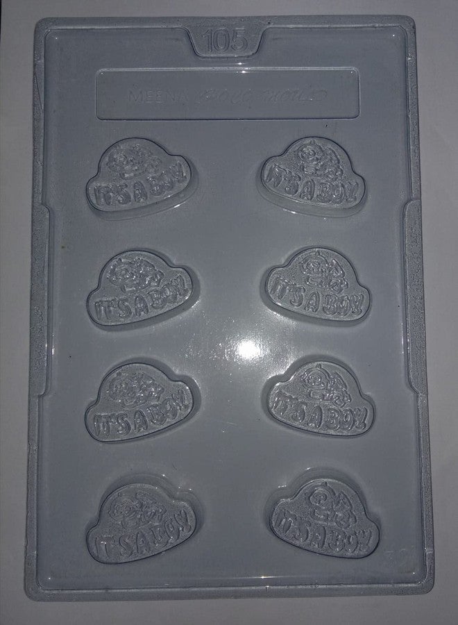 MASTER ROYAL BACKNCOOK TOOLS Master Royal BACKNCOOK BOY Announcement Chocolate Mold - Image 2