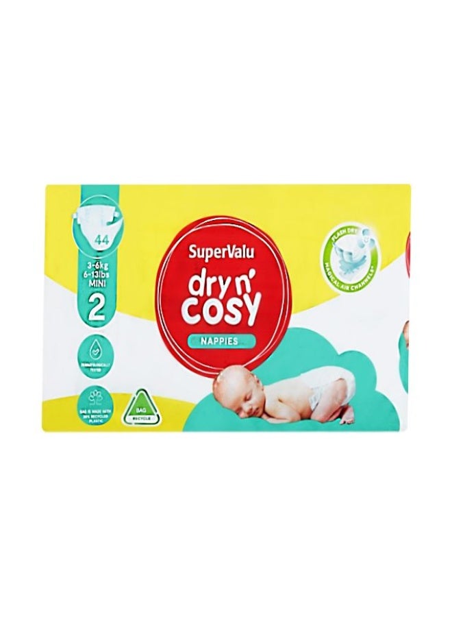 Nappies Size 2 Mini - 44 nappies