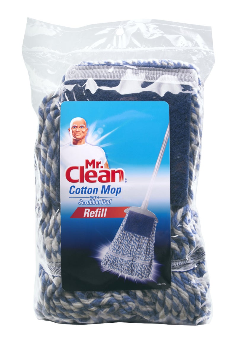Mr Clean Cotton Mop with Scrubber Refill XLarge