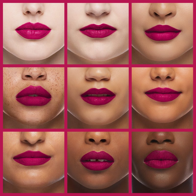 ILIA - Color Block Lipstick | Non-Toxic, Vegan, Cruelty-Free, Hydrating + Long Lasting, No Budge Color with Full Coverage (Knockout (Bold Magenta With Cool Undertones), 0.14 oz | 4 g) - Image 4
