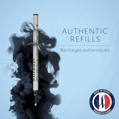 Waterman Refill for Waterman Roller Ball Pens Fine Conical Tip Black Ink - Image 3