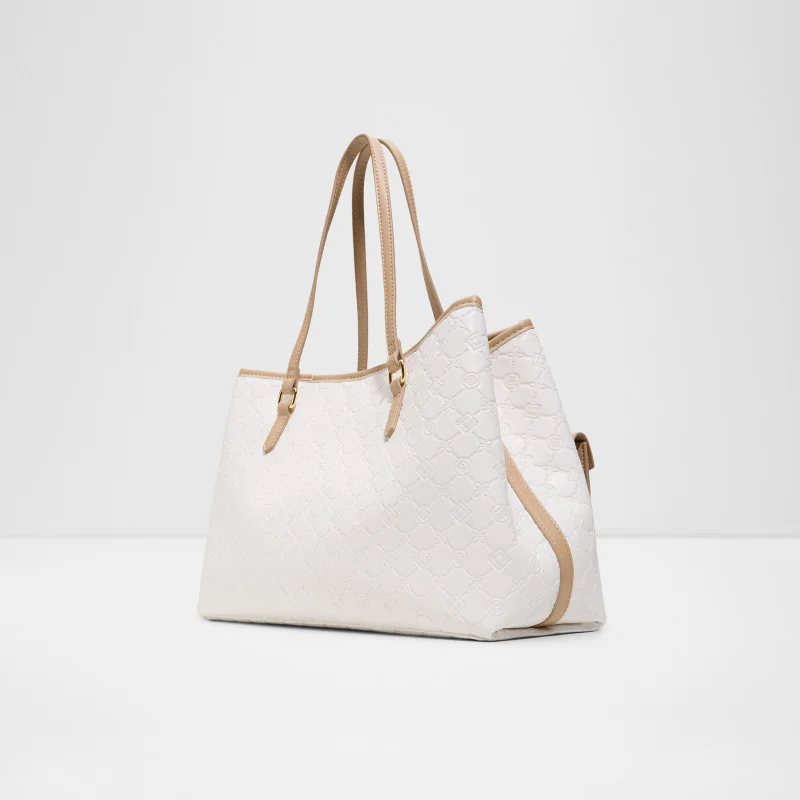 الدو ISEDRA Monogram Debossed Shoulder Bag