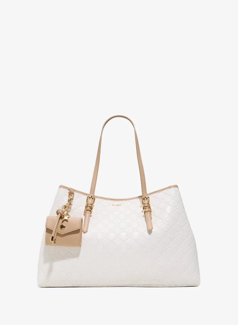 الدو ISEDRA Monogram Debossed Shoulder Bag