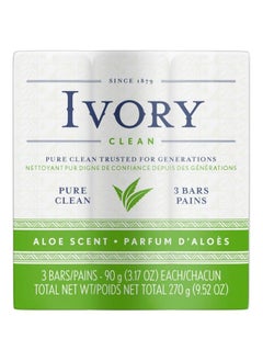 Ivory Simply Ivory Aloe Bath Bar By Ivory 3 Count  - Image 2