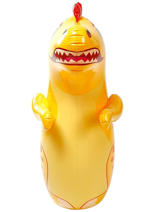 INTEX 3 D Bop Bag Blow Up Inflatable Tiger Toys Multi Colour - Image 3