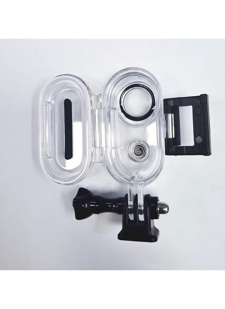 PULUZ - Coyktonty Dive Case Waterproof Case for Insta360 GO 3/GO 3S,Underwater Diving Protective Shell 40M with Bracket Accessories - Image 1