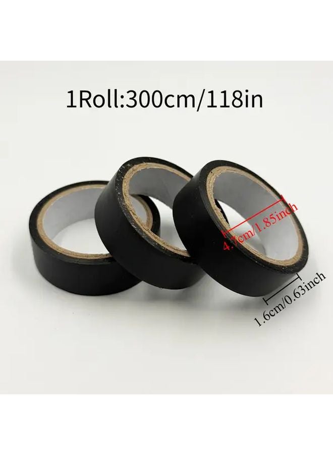 10 Rolls White Electrical Tape High Temperature Durable Insulation Heat Resistant - Image 5