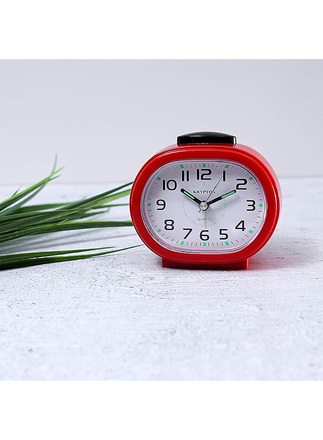 كريبتون Knwc6118 ساعة منبه تناظرية جرسية عالية الصوت لديكور المنزل والمكتب - Image 4