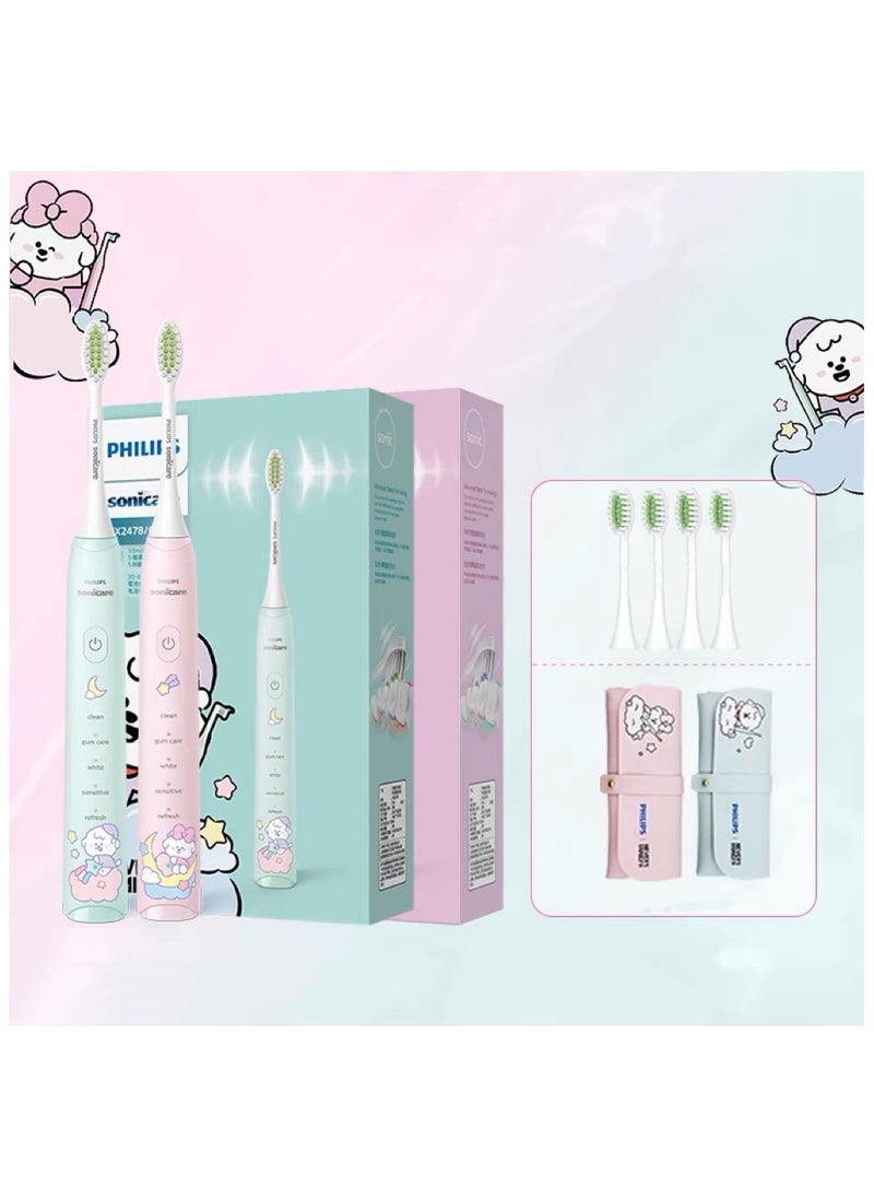 PHILIPS SONICARE Diamond Clean Sonic Electric Toothbrush Set 