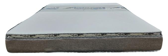 SMART HOME Multi-layer bed mattress with high-density foam texture, comfortable mattress with two-layer system, high-density memory foam filling and soft microfiber mattress fabric (size 200X120X15) - Image 1