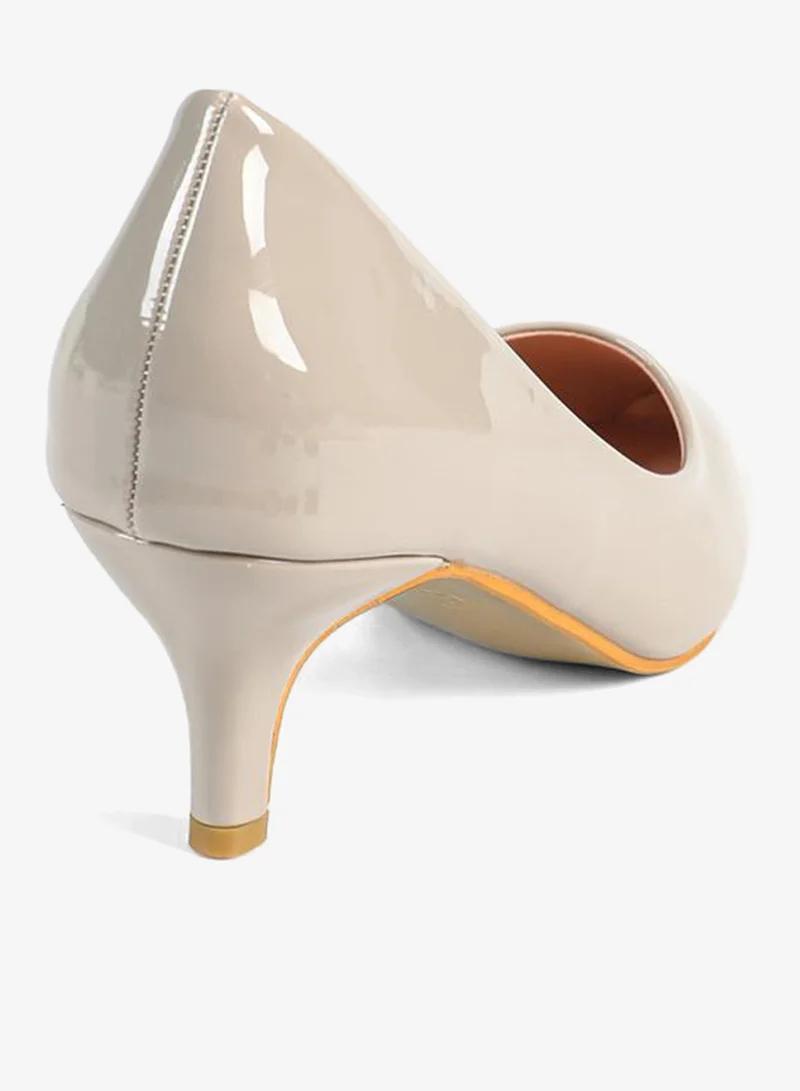 Sneak-a-Peek Sneak-a-Peek Pointed Toe Kitten Heels Pumps