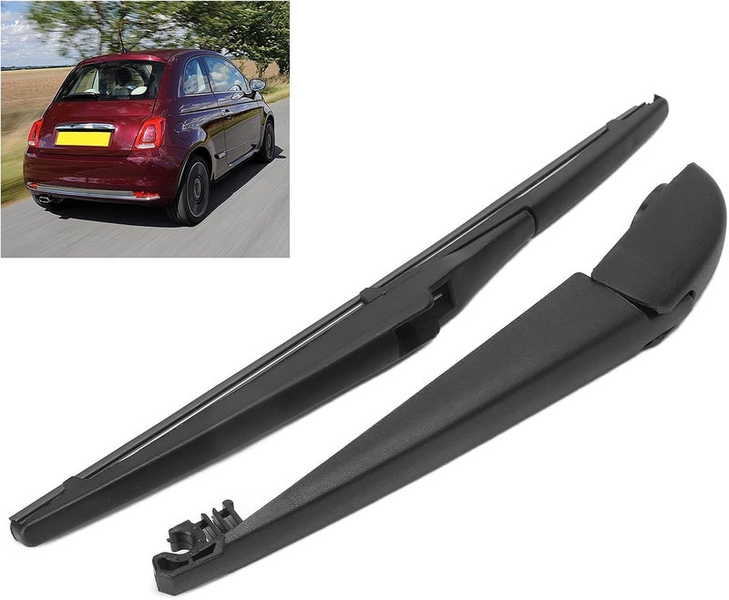 Rear Wiper Arm Replacement 68079870AA, Efficiently Wipe Water, Stable Performance, High Reliability, ABS Material, Easy Installation for 500 2012-2019 - Image 2