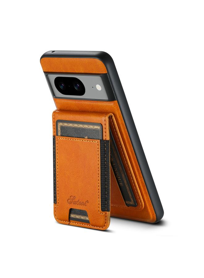 Suteni Case For Google Pixel 7a H17 Oil Eax Leather Detachable Wallet Phone Case - Image 3