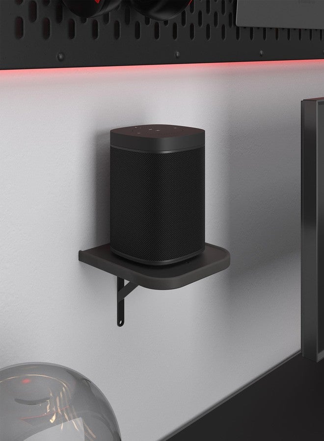 AREAJD Universal Small Rear Speaker Wall Mount Shelf Surround Sound Speaker Stand Bookshelf for Samsung, Roku, Sony, JBL, Vizio, LG - Image 4