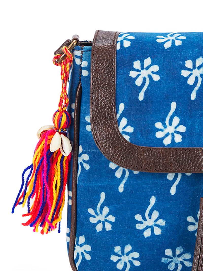 NEPRI Printed Sling Bag | Crossbody Bags for Women Girls | Women's Handbags | Stylish | Vegan Leather Bag | Travel & Office Use | Purse and Wallet - Image 4