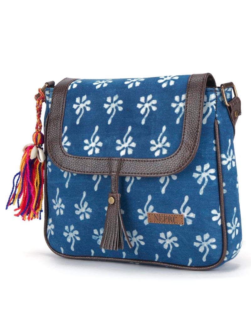 NEPRI Printed Sling Bag | Crossbody Bags for Women Girls | Women's Handbags | Stylish | Vegan Leather Bag | Travel & Office Use | Purse and Wallet - Image 2