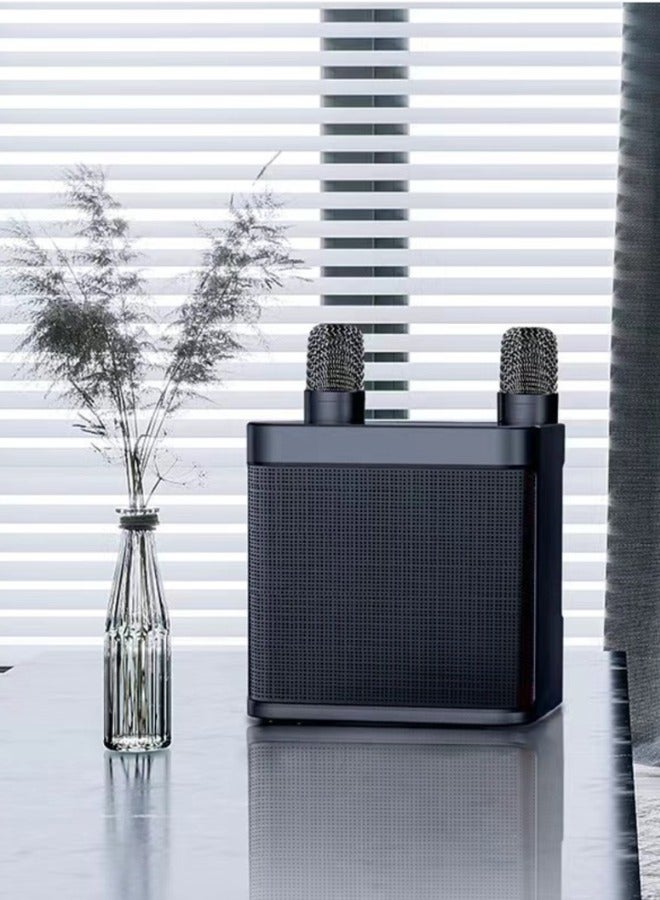 العقاب الشرقي سماعة كاراوكي محمولة بتقنية البلوتوث مع ميكروفونات لاسلكية، جهاز غناء للأطفال والبالغين - Image 3