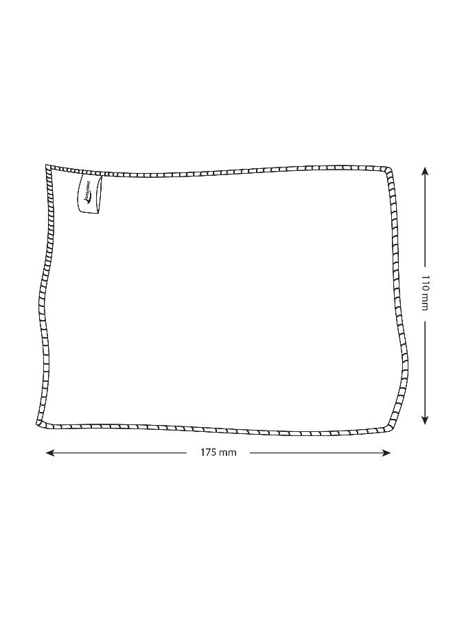 منترا فوطة سباحه مقاس XL  110x175  أزرق فاتح - Image 4