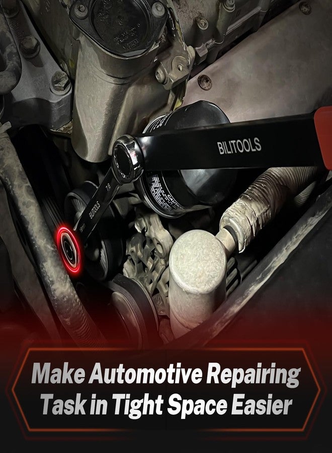 BILITOOLS مجموعة أدوات BILITOOLS العالمية المكونة من 15 قطعة لتركيب أحزمة السيربنتين ذات السقاطة - Image 2