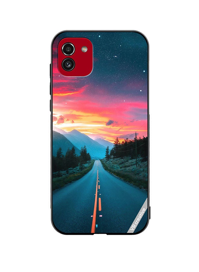 VR CREATIVE Protective Case Cover For Samsung Galaxy A03 Multicolur Design Multicolour - Image 1