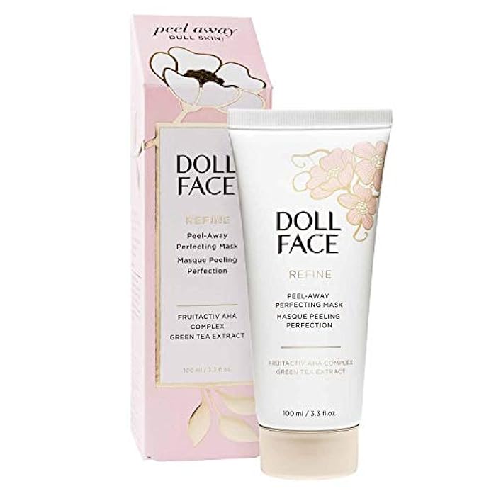 DOLL FACE Skin Care Face Mask | Refine Peel-Away Refining Gel Mask | Cleansing, Brightening & Rehydrating Moisture Mask | ALL Skin Types 3.3fl.oz - Image 1