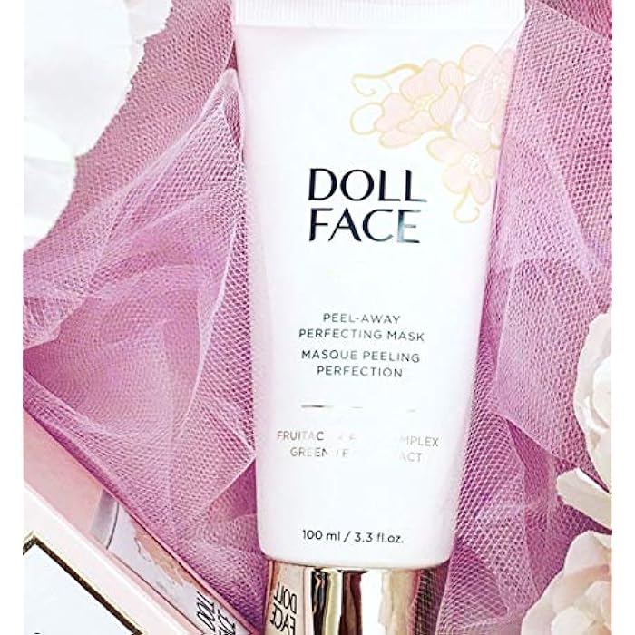 DOLL FACE Skin Care Face Mask | Refine Peel-Away Refining Gel Mask | Cleansing, Brightening & Rehydrating Moisture Mask | ALL Skin Types 3.3fl.oz - Image 4