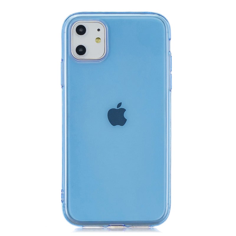 Generic (Unbranded) غطاء خلفي شفاف ملون من TPU لجهاز iPhone 11 / Pro Max باللون الأحمر - Image 3