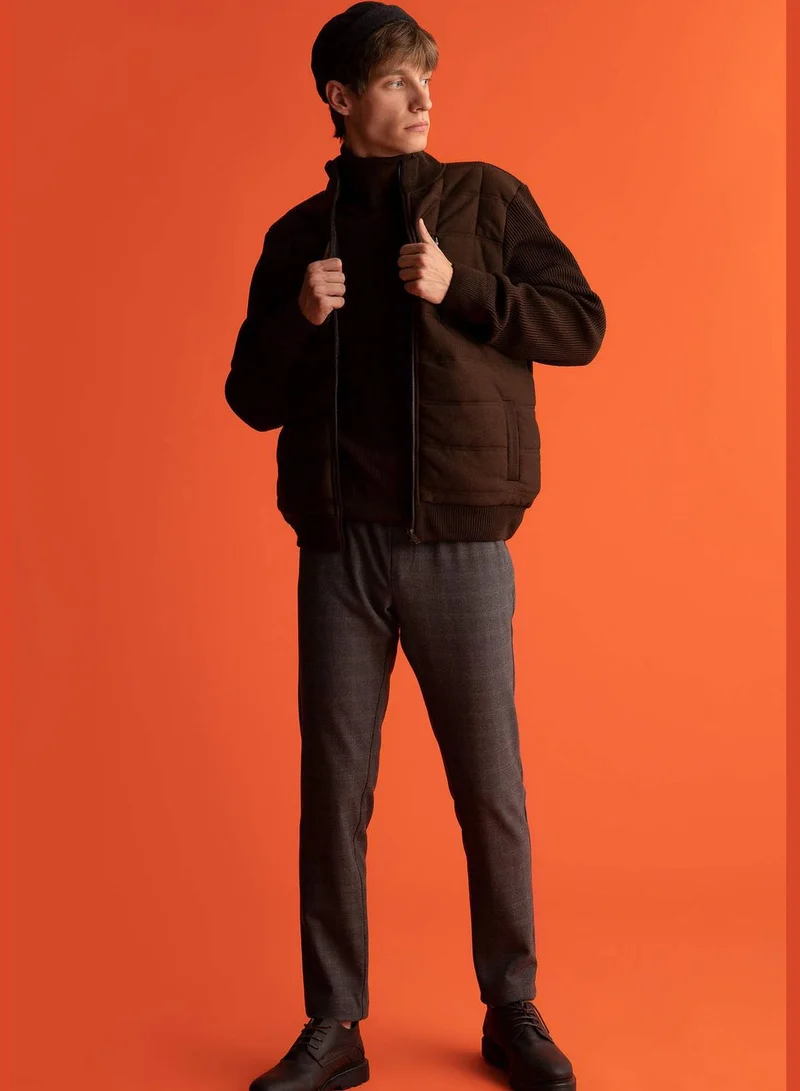 DeFacto Slim Fit Puffed Bomber Jacket
