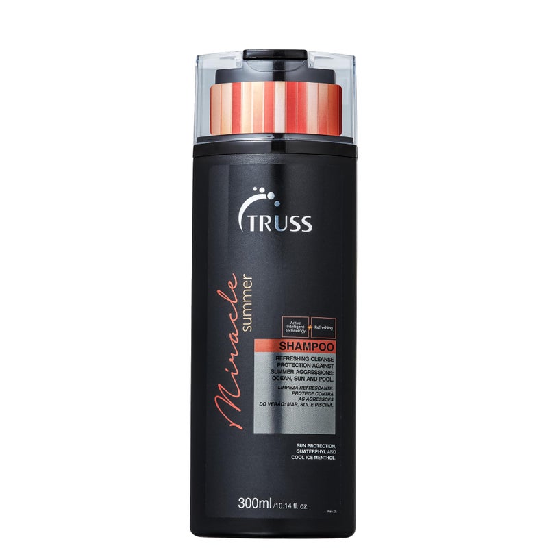 Truss Miracle Summer Shampoo  Protects Hair From Sun Wind Salt Damage Chlorine Damage Revitalizes Repairs Stops Color Fading Adds Shine  Daily Use for All Hair Types