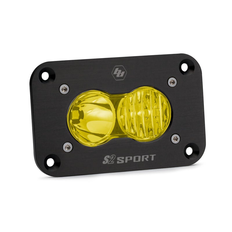 Baja Designs S2 Sport Led Driving/Combo Amber Flush Mount - Image 5
